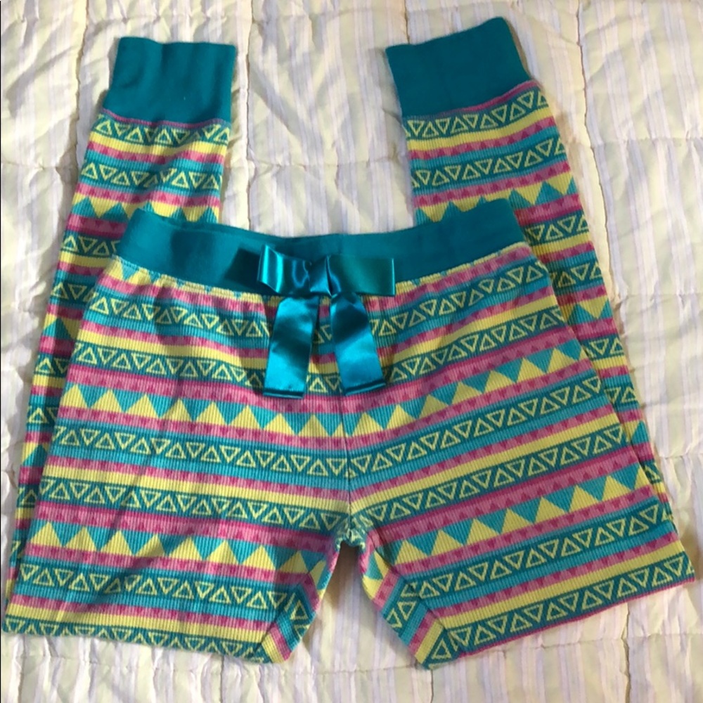 Magellan M Aztec Print Thermal Pajama Bottoms